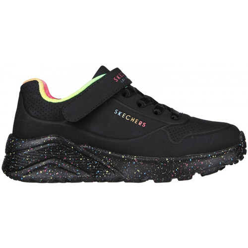 Παπούτσια Παιδί Τρέξιμο Skechers Uno lite-rainbow specks Black