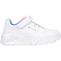 Παπούτσια Παιδί Τρέξιμο Skechers Uno lite-rainbow specks Άσπρο