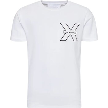 Υφασμάτινα Άνδρας T-shirt με κοντά μανίκια John Richmond UMA23010TS Άσπρο