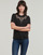 Υφασμάτινα Γυναίκα T-shirt με κοντά μανίκια Morgan DJUNGLE Black