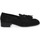 Παπούτσια Γυναίκα Μοκασσίνια S.piero BLACK FLAT RUBBER Black