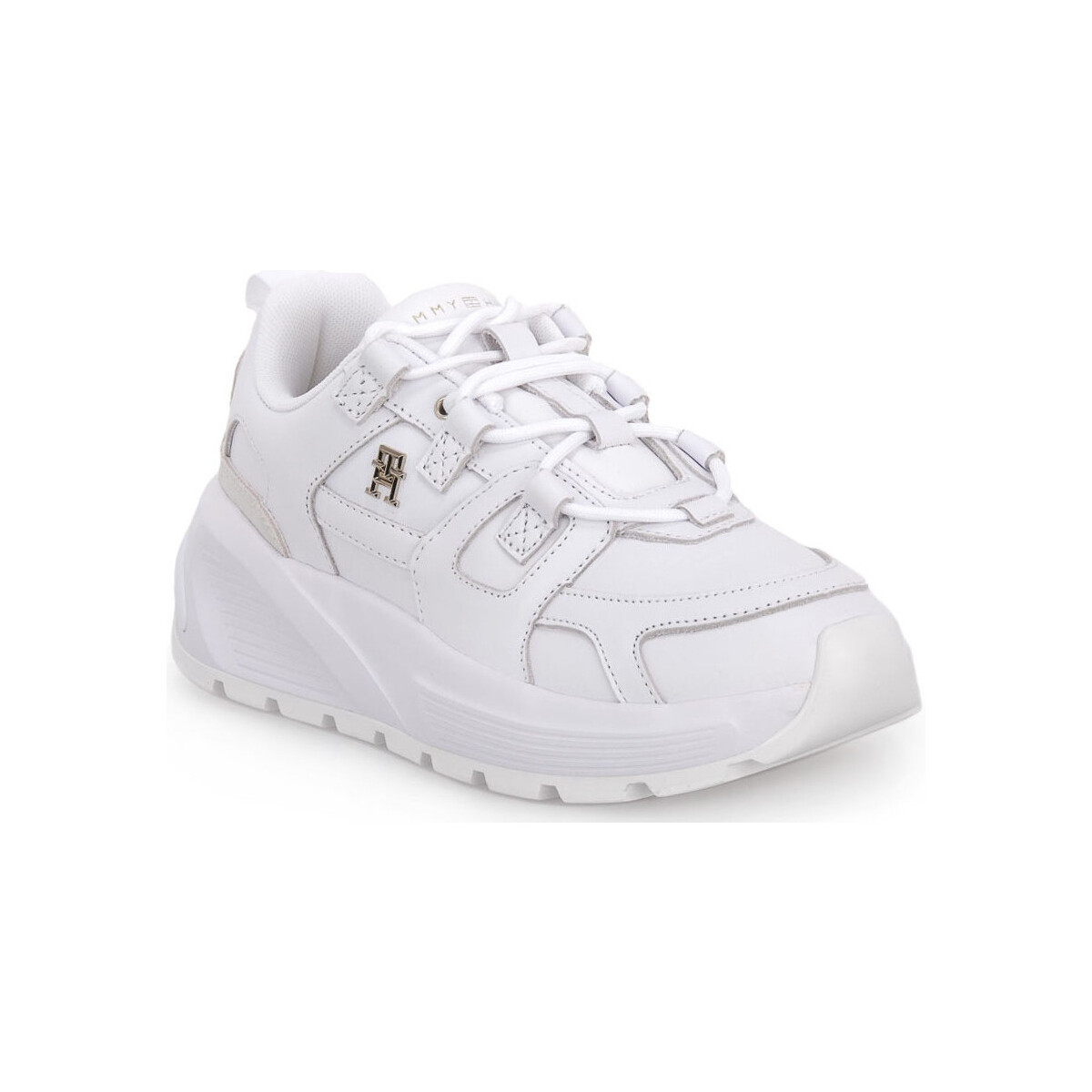 Παπούτσια Γυναίκα Sneakers Tommy Hilfiger YBS PREMIUM RUNNER Άσπρο