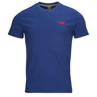 Υφασμάτινα Άνδρας T-shirt με κοντά μανίκια Superdry ESSENTIAL LOGO EMB TEE Marine