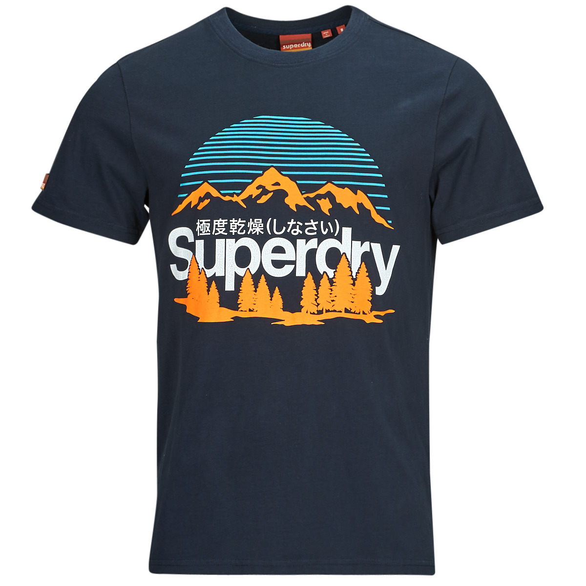 T-shirt με κοντά μανίκια Superdry GREAT OUTDOORS NR GRAPHIC TEE