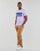 Υφασμάτινα Άνδρας T-shirt με κοντά μανίκια Superdry CALI STRIPED LOGO T SHIRT Violet