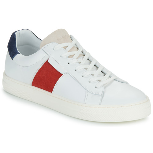 Παπούτσια Άνδρας Χαμηλά Sneakers Schmoove SPARK GANG M Άσπρο / Red / Μπλέ
