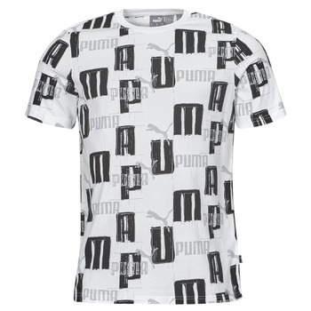 Υφασμάτινα Άνδρας T-shirt με κοντά μανίκια Puma ESS+ LOGO LAB AOP TEE Άσπρο