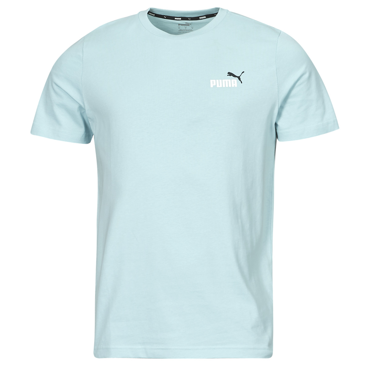Υφασμάτινα Άνδρας T-shirt με κοντά μανίκια Puma ESS+ 2 COL SMALL LOGO TEE Μπλέ
