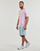 Υφασμάτινα Άνδρας T-shirt με κοντά μανίκια Puma ESS+ 2 COL SMALL LOGO TEE Violet
