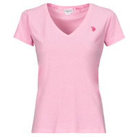 Υφασμάτινα Γυναίκα T-shirt με κοντά μανίκια U.S Polo Assn. BELL Ροζ