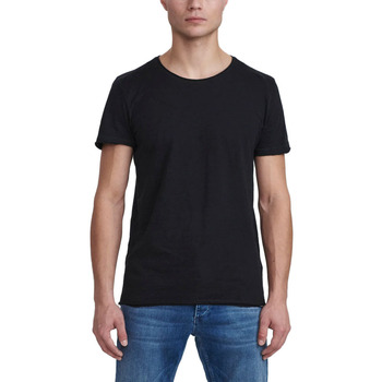 Υφασμάτινα Άνδρας T-shirt με κοντά μανίκια Gabba KONRAD STRAIGHT FIT T-SHIRT MEN ΜΑΥΡΟ