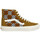 Παπούτσια Γυναίκα Sneakers Vans Sk8 Hi Tapered Velours Tufted Check Femme Golden Brown Brown