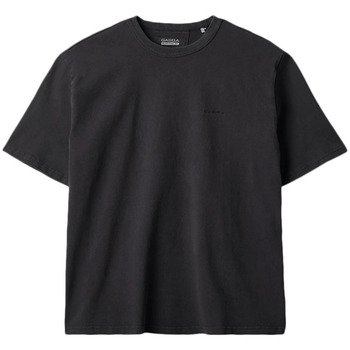 Υφασμάτινα Άνδρας T-shirt με κοντά μανίκια Gabba NIGEL HOUR BOXY FIT T-SHIRT MEN ΜΑΥΡΟ