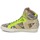 Παπούτσια Γυναίκα Ψηλά Sneakers Ash SONIC Python / Yellow