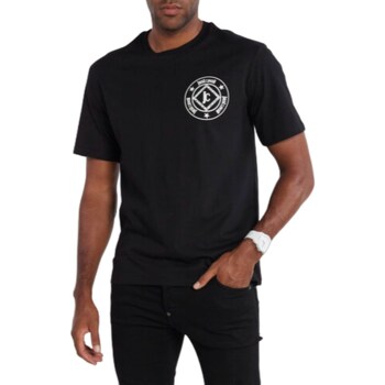 Υφασμάτινα Γυναίκα T-shirt με κοντά μανίκια Roberto Cavalli 75OAHT08-CJ500 Black