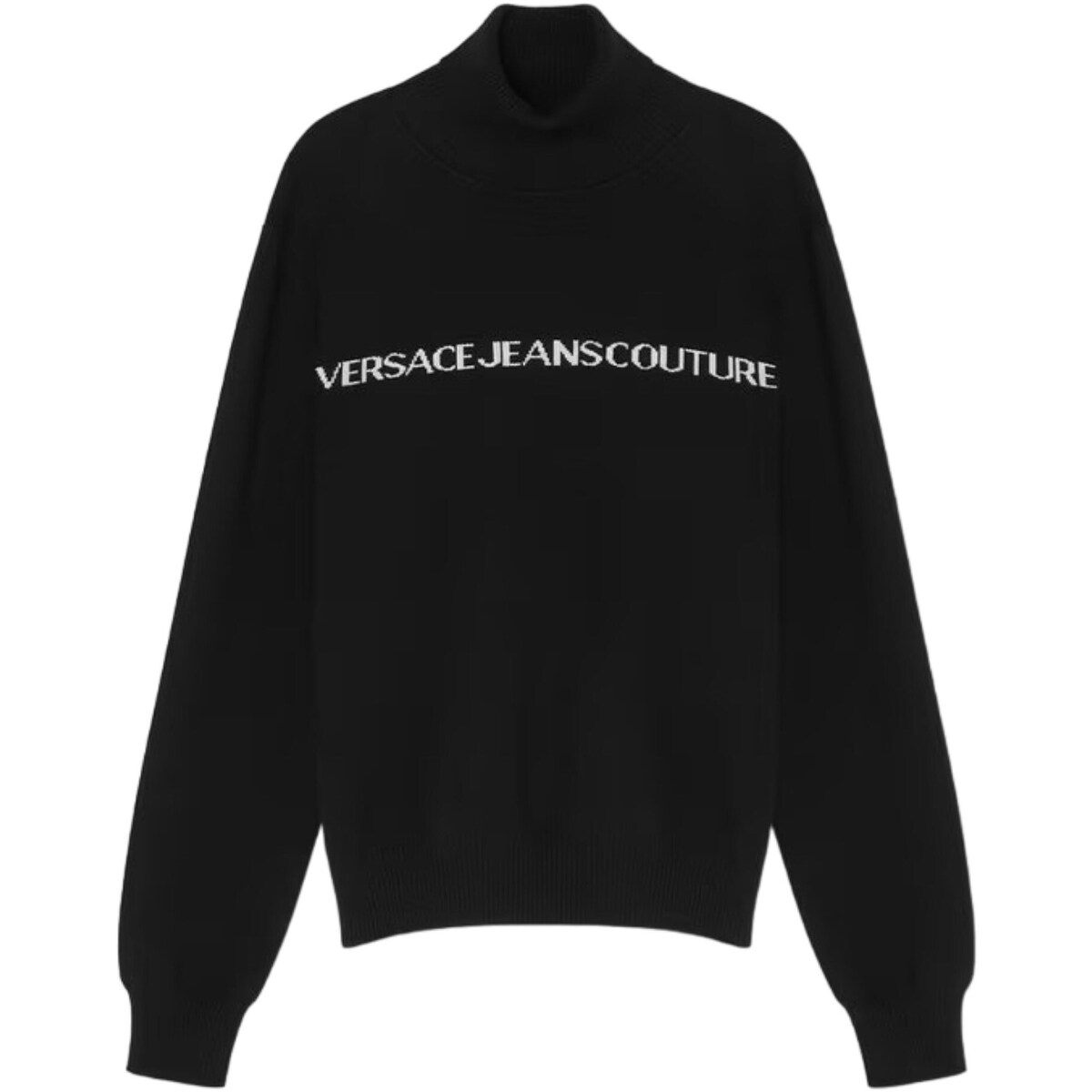 Υφασμάτινα Άνδρας T-shirt με κοντά μανίκια Versace Jeans Couture 75GAFM07-CM06H Black