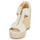 Παπούτσια Γυναίκα Σανδάλια / Πέδιλα MICHAEL Michael Kors BERKLEY MID WEDGE Κρεμ