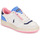Παπούτσια Γυναίκα Χαμηλά Sneakers Polo Ralph Lauren POLO CRT SPT Άσπρο / Μπλέ / Ροζ