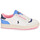Παπούτσια Γυναίκα Χαμηλά Sneakers Polo Ralph Lauren POLO CRT SPT Άσπρο / Μπλέ / Ροζ