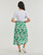Υφασμάτινα Γυναίκα Μακριά Φορέματα Desigual VEST_MARLON Άσπρο / Green