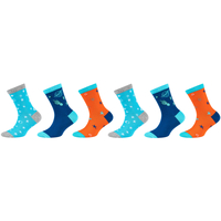 Αξεσουάρ Αγόρι Κάλτσες Skechers 3PPK Boys Casual Patterned Socks Multicolour