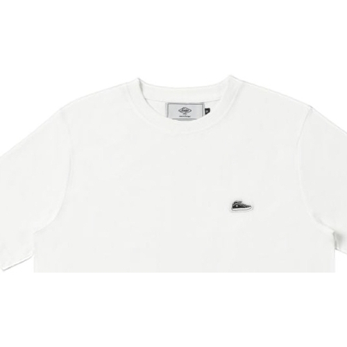 Υφασμάτινα Άνδρας T-shirts & Μπλούζες Sanjo T-Shirt Patch Classic - White Άσπρο
