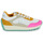 Παπούτσια Γυναίκα Χαμηλά Sneakers No Name PUNKY JOGGER W Άσπρο / Ροζ