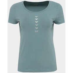Υφασμάτινα Γυναίκα T-shirts & Μπλούζες Emporio Armani EA7 6RTT27 TJQDZ Green