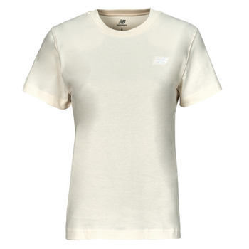 Υφασμάτινα Γυναίκα T-shirt με κοντά μανίκια New Balance SMALL LOGO T-SHIRT Beige