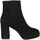 Παπούτσια Γυναίκα Μποτίνια Les Venues 4050 Velours Femme Nero Black