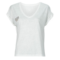 Υφασμάτινα Γυναίκα T-shirt με κοντά μανίκια Les Petites Bombes DERNA Άσπρο
