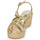 Παπούτσια Γυναίκα Σανδάλια / Πέδιλα Moony Mood ONICE Gold