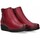 Παπούτσια Γυναίκα Μποτίνια Hispaflex 72046 Red