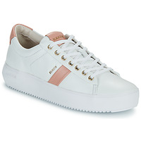 Παπούτσια Γυναίκα Χαμηλά Sneakers Blackstone BL220 Άσπρο / Ροζ