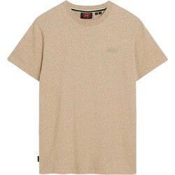 Υφασμάτινα Άνδρας T-shirt με κοντά μανίκια Superdry 223354 Brown