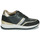 Παπούτσια Γυναίκα Χαμηλά Sneakers Geox D DESYA Black / Silver / Gold