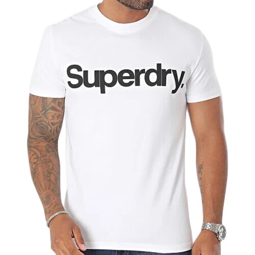 Υφασμάτινα Άνδρας T-shirt με κοντά μανίκια Superdry 223126 Άσπρο