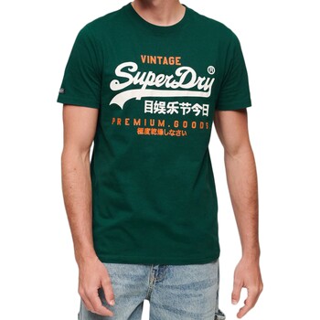 Υφασμάτινα Άνδρας T-shirt με κοντά μανίκια Superdry 223217 Green