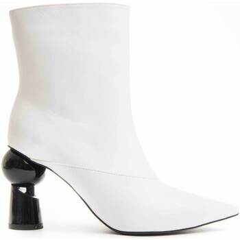 Παπούτσια Γυναίκα Μπότες για την πόλη Leindia 84695 Άσπρο
