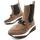 Παπούτσια Γυναίκα Μπότες για την πόλη Leindia 84898 Brown