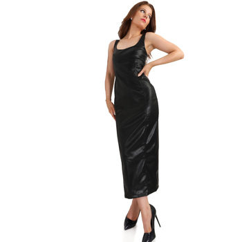 Υφασμάτινα Γυναίκα Φορέματα La Modeuse 68513_P159749 Black