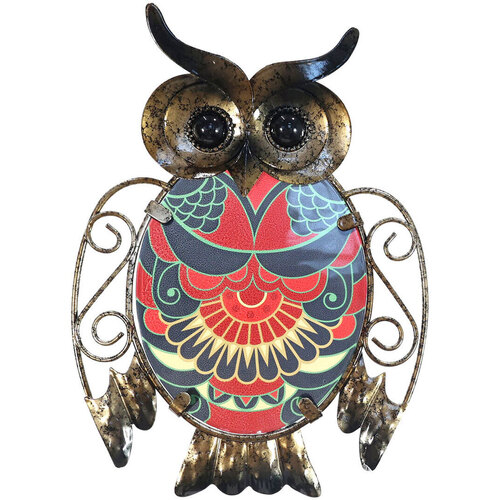 Σπίτι Αγαλματίδια και  Signes Grimalt Owl Owl Ormanne Red