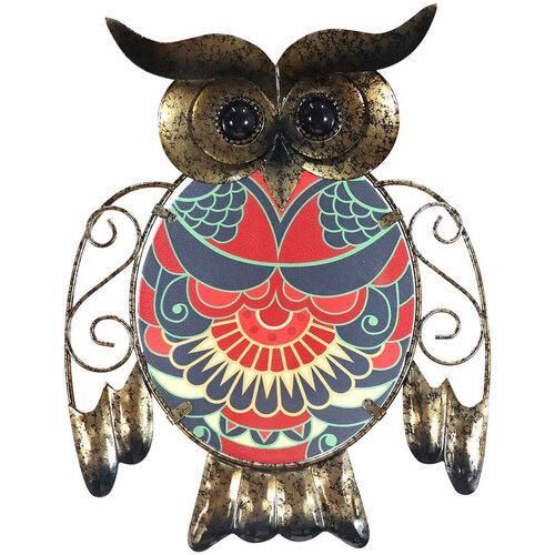 Σπίτι Αγαλματίδια και  Signes Grimalt Owl Owl Ormanne Red