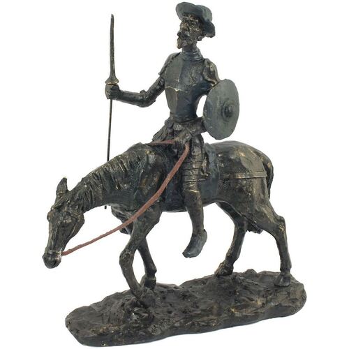 Σπίτι Αγαλματίδια και  Signes Grimalt Σχήμα Don Quijote Άλογο Black