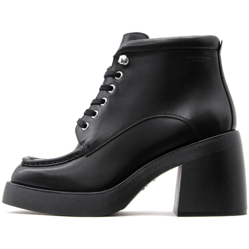 Παπούτσια Γυναίκα Χαμηλές Μπότες Vagabond Shoemakers BROOKE LEATHER HIGH HEEL ANKLE BOOTS WOMEN ΜΑΥΡΟ