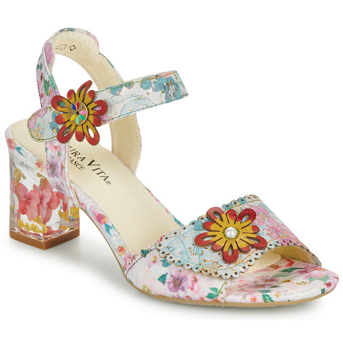 Παπούτσια Γυναίκα Σανδάλια / Πέδιλα Laura Vita  Ροζ / Multicolour
