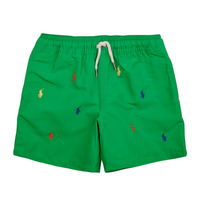 Υφασμάτινα Αγόρι Μαγιώ / shorts για την παραλία Polo Ralph Lauren TRAVELER-SWIMWEAR-TRUNK Green