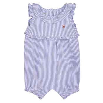 Υφασμάτινα Κορίτσι Ολόσωμες φόρμες / σαλοπέτες Polo Ralph Lauren YDOXMSHBBL-ONE PIECE-SHORTALL Μπλέ / Harbor / Island / Mπλε / Multi
