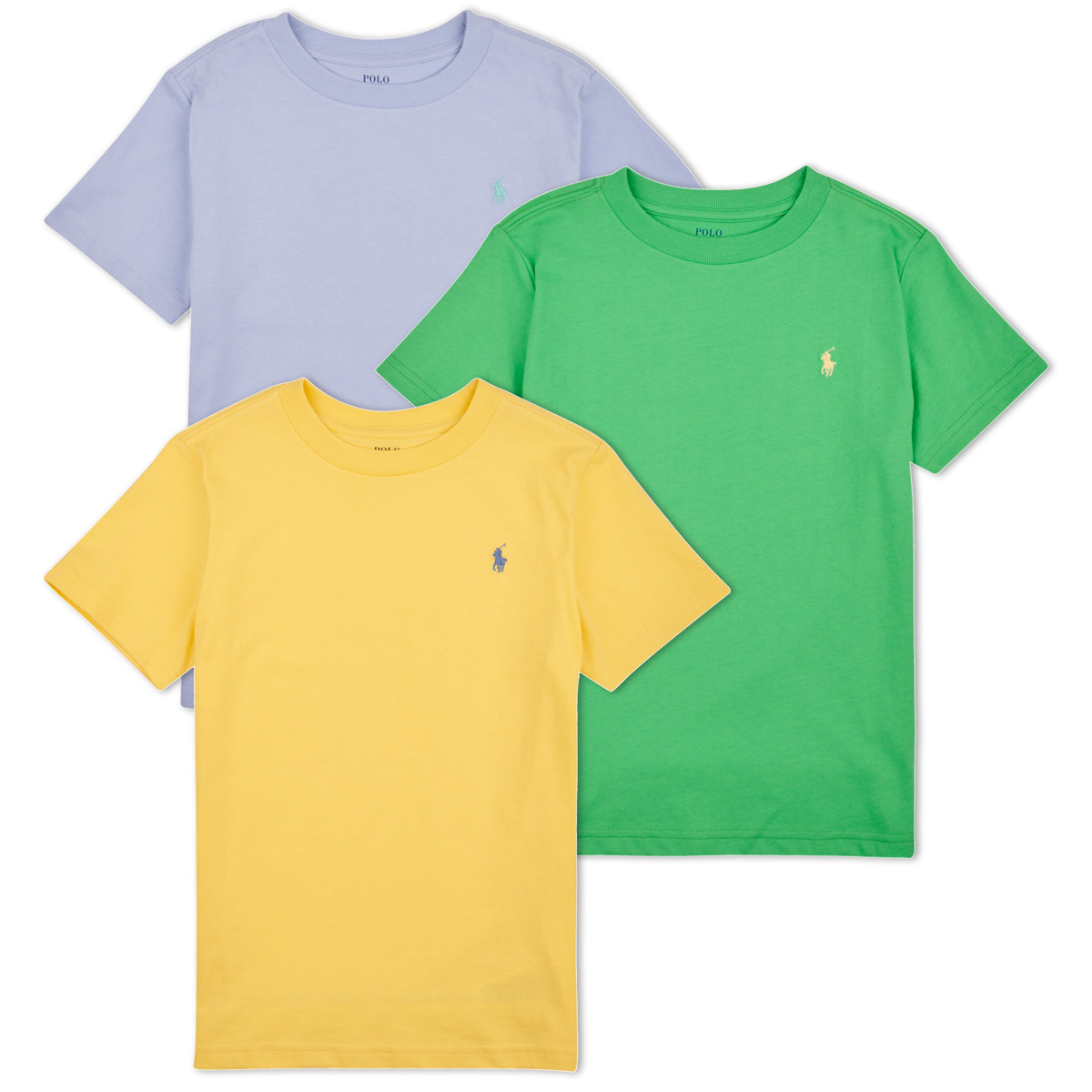 Polo Ralph Lauren  T-shirt με κοντά μανίκια Polo Ralph Lauren 3PKCNSSTEE-SETS-GIFT BOX SET