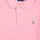 Υφασμάτινα Αγόρι Πόλο με κοντά μανίκια  Polo Ralph Lauren SLIM POLO-TOPS-KNIT Ροζ